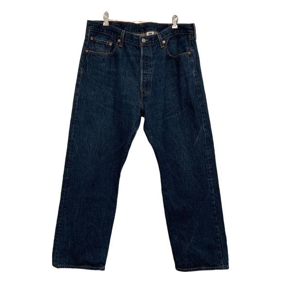 Vintage Levi’s Mens 501xx Button Blue Denim Size 40x32 Original Quality Clothing